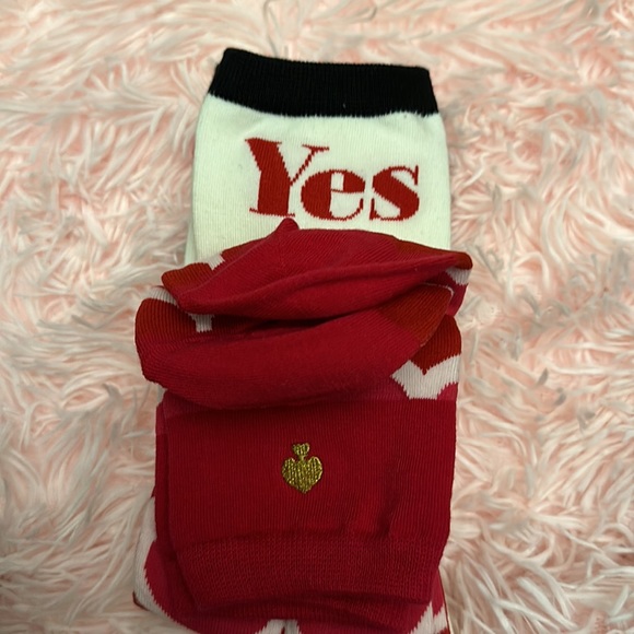 Valentines Kate spade socks - Picture 3 of 5